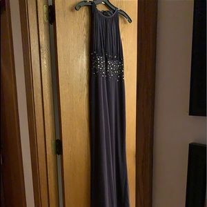 Long Navy Blue Dress! Has been woren only once.